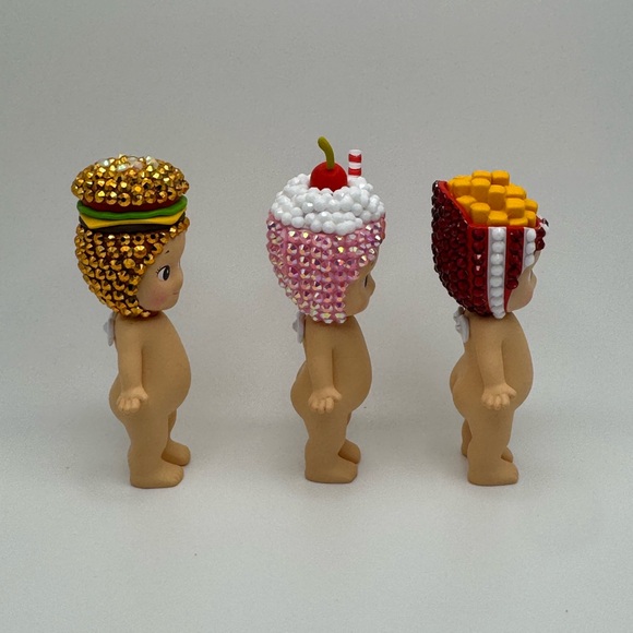 Custom Bedazzled Sonny Angel Statue Trio - Picture 2 of 5